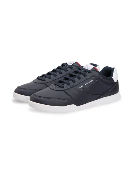 Sneakerși Tommy Hilfiger din piele alb