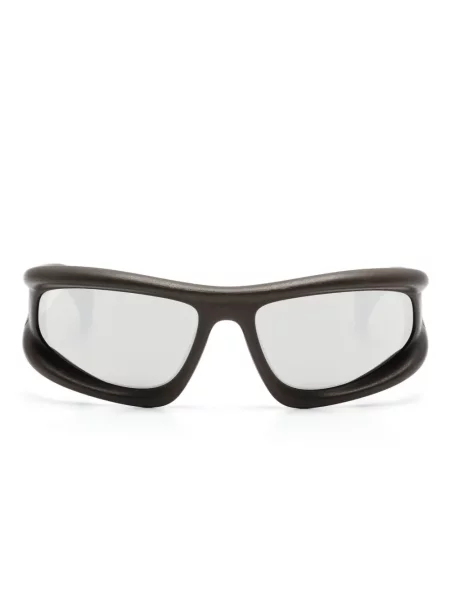 Ochelari de soare Mykita cu imprimeu geometric verde