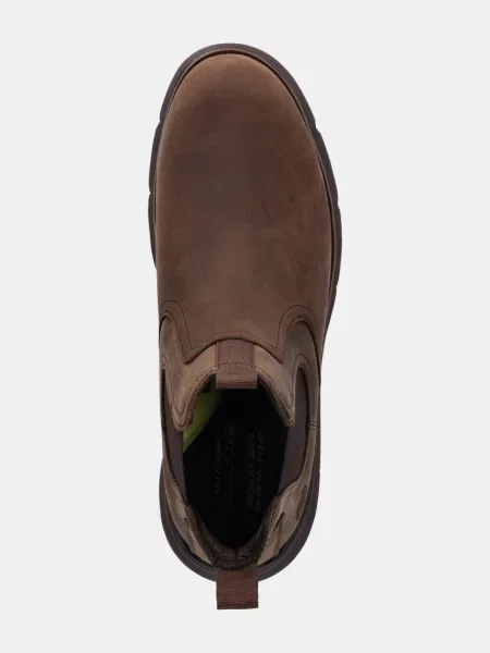 Skechers nubuk chelsea csizma AUGUSTINO PAULO barna