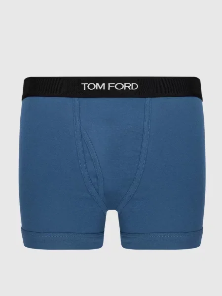 Труси-боксери з логотипом Tom Ford сині