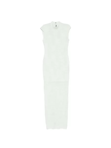 Rochie maxi Rotate Birger Christensen fără mâneci verde