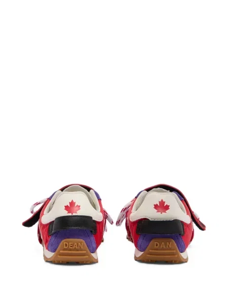 Sneakerși Dsquared2 cu bretele violet