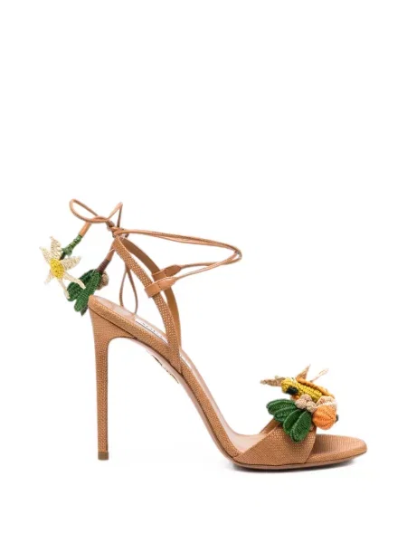 Φλοράλ σανδάλια Aquazzura