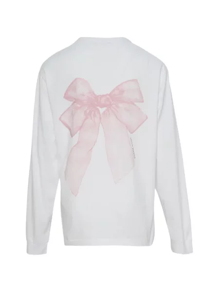 Tricou Cecilie Bahnsen cu funde alb