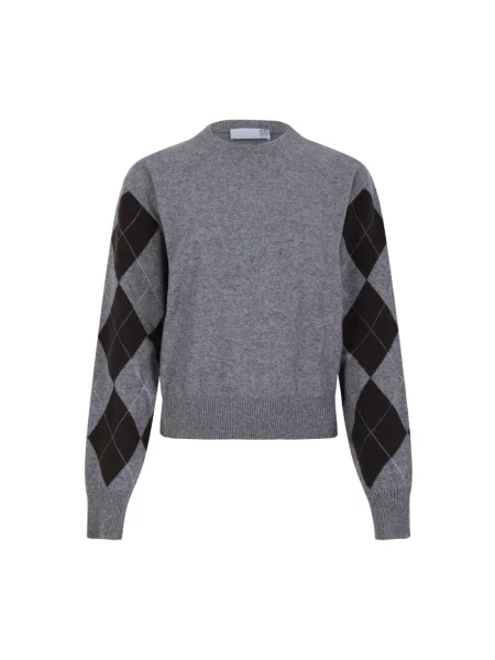 Sweter Douuod Woman wełniany szary