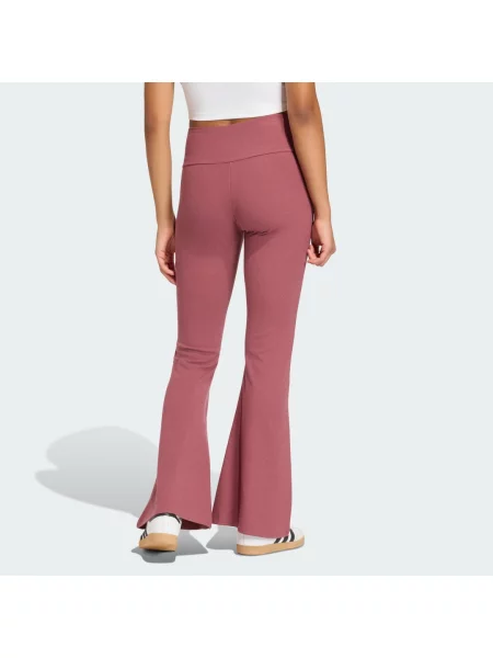 Adidas Legginsy Essentials ciemny Flared Leg różowy