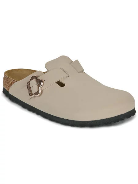 Natikači Birkenstock Boston Flower Buckle S bež