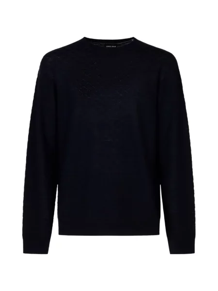 Pulover Giorgio Armani albastru