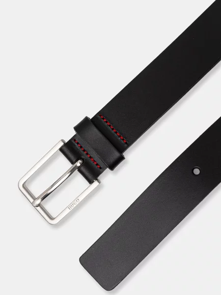 Кожаный ремень Hugo с ремешками