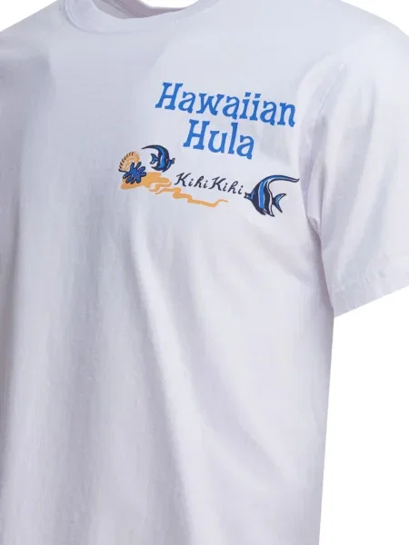 Tricou Sun Surf cu imagine alb