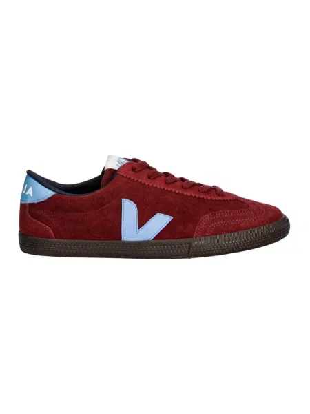Sneakersy Veja Volley zamszowe czerwone