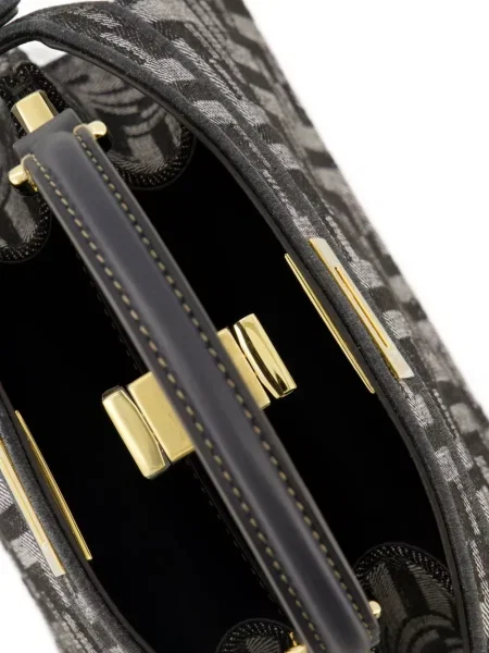 Geantă Fendi Peekaboo negru