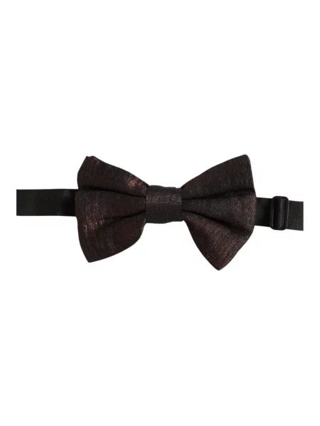 Krawat Dolce And Gabbana brązowy