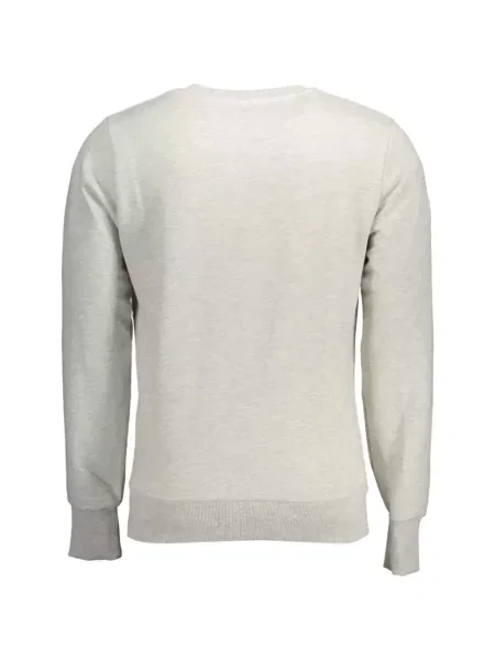 Hanorac Superdry cu autograf gri