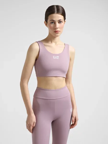 Спортивный топ Ea7 розовый