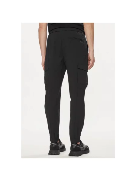 Spodnie cargo Hugo Boss czarne