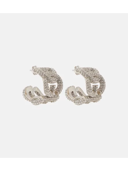 Cercei Dolce&gabbana de cristal argintiu