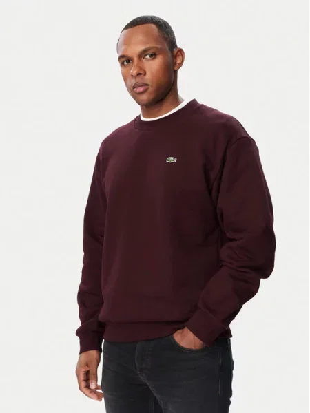 Lacoste Світшот Темно-коричневий коричнева