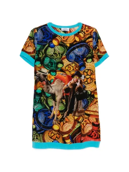 Rochie mini The Artistylist cu imagine portocaliu