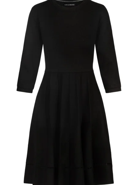 Kraimod Pletena obleka črna