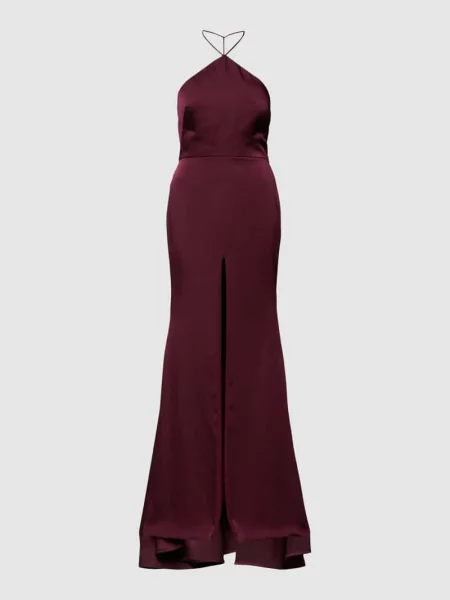 Sukienka wieczorowa z wiązaniem na szyi model ‘Oceane’ Vera Wang Bride