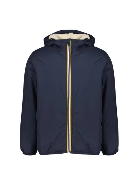 K-Way Kurtka Le Vrai Claude Orsetto blau granatowa