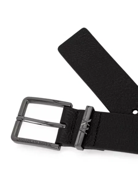 Curea Armani Exchange cu autograf negru