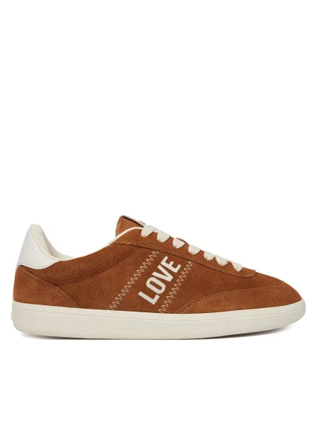 Sneakersy LOVE MOSCHINO hnědé
