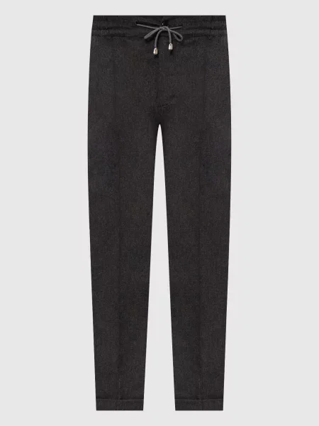 Шерстяные брюки Doriani Cashmere серые