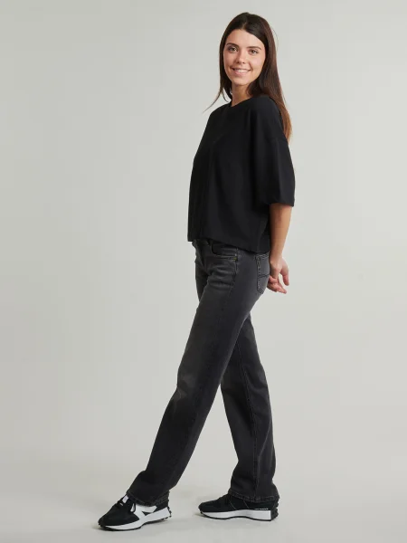 Blugi drepți Pepe Jeans gri