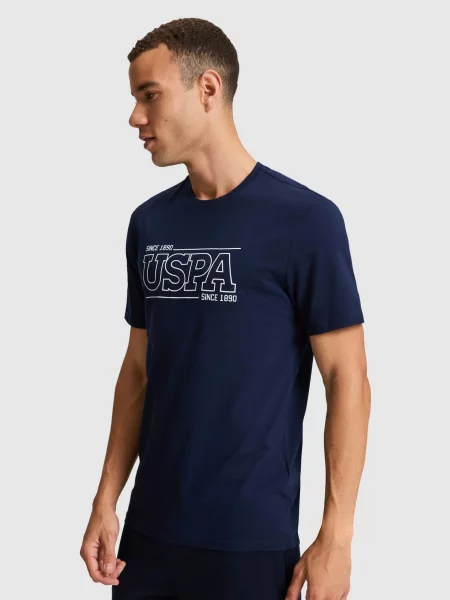 Поло U.s. Polo синее