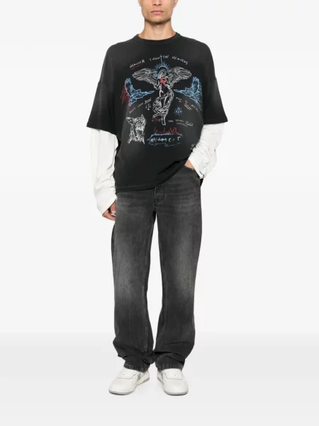 Tricou Represent cu imagine negru