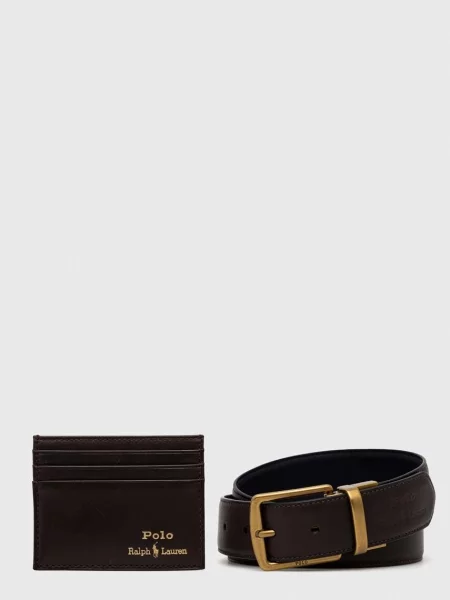 Naramnica pas Polo Ralph Lauren rjava