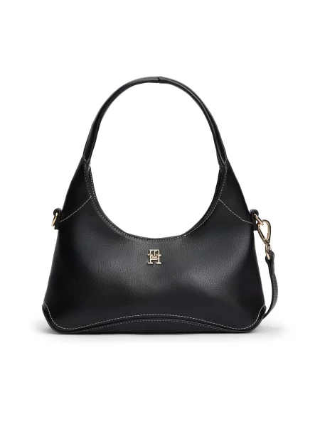 Tommy Hilfiger Geantă Th Everyday Mini Hobo negru