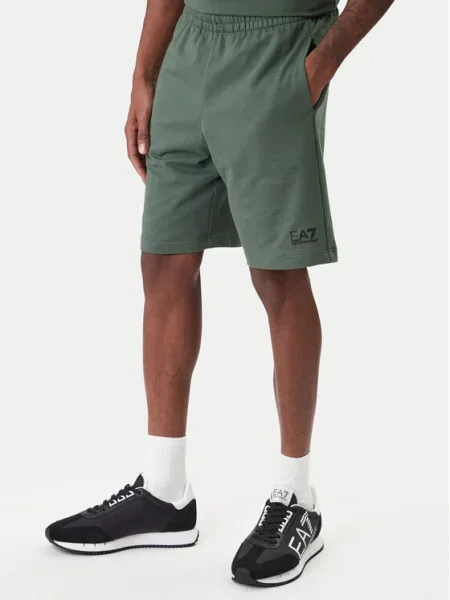 Emporio Armani Спортни шорти PJVRZ зелен