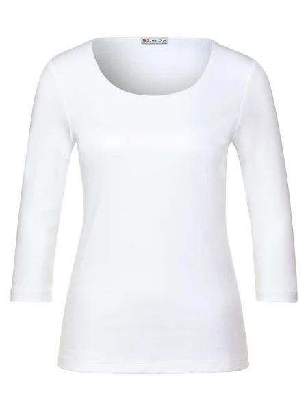 STREET ONE Tricou Pania' alb