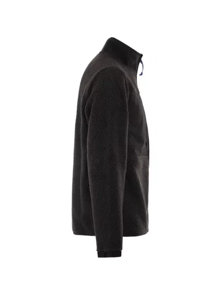 Geacă Patagonia din fleece retro negru