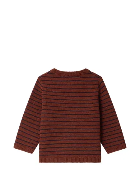 Sweter dziecięcy Bonpoint brązowy