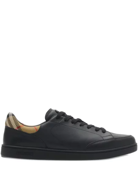 Sneakerși Burberry din piele negru