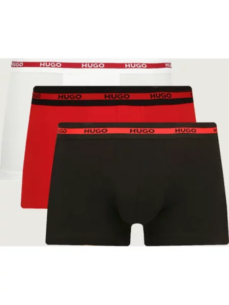 Hugo Bodywear boxeralsó trunk triplet planet piros