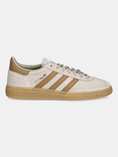 Kožené tenisky adidas Originals Handball Spezial béžová