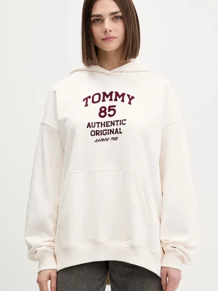 Tommy Jeans μπλούζα μπεζ