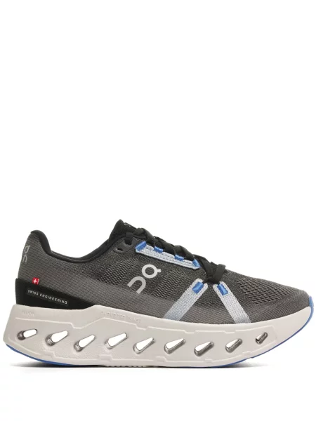 Sneakerși On-running plasă negru