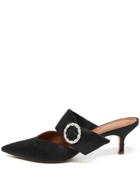 Pantofi cu toc Malone Souliers slingback negru
