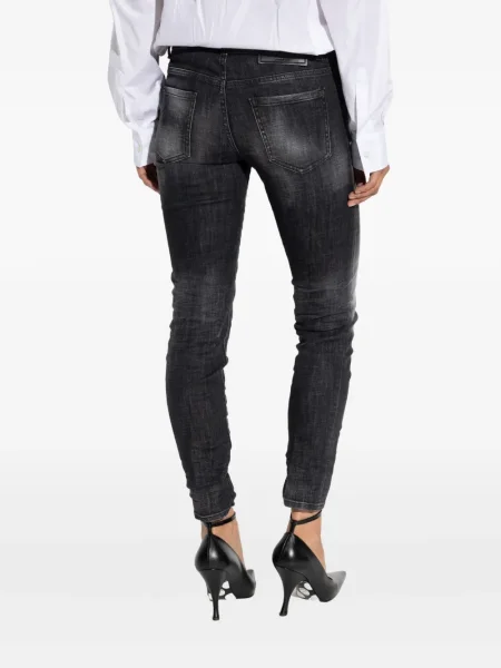 Blugi Dsquared2 zdrențuiți gri