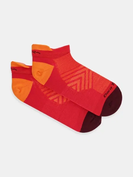 Nogavice s primesjo volne Darn Tough rdeča