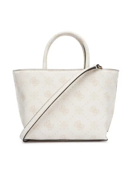 Guess Rankinė Emelie Logo Mini Écru