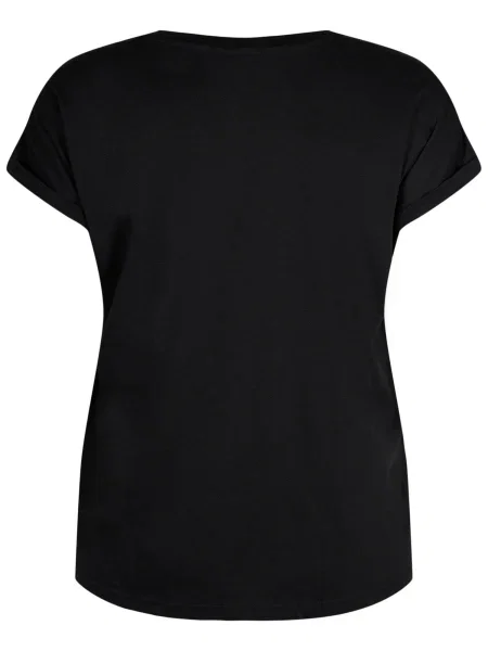 Zizzi Tricou KATJA' negru