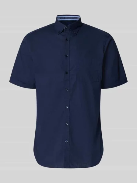 Koszula casualowa o kroju regular fit z kołnierzykiem typu button down Christian Berg Men