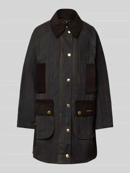 Kurtka funkcyjna w kroju regular fit z czystej woskowanej bawełny Barbour oliwkowa